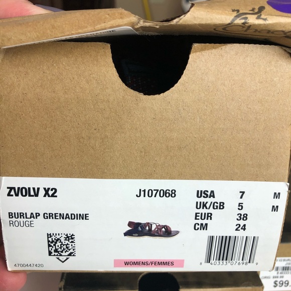 Chaco Z Volv X2 Sandals NIB - Picture 11 of 11